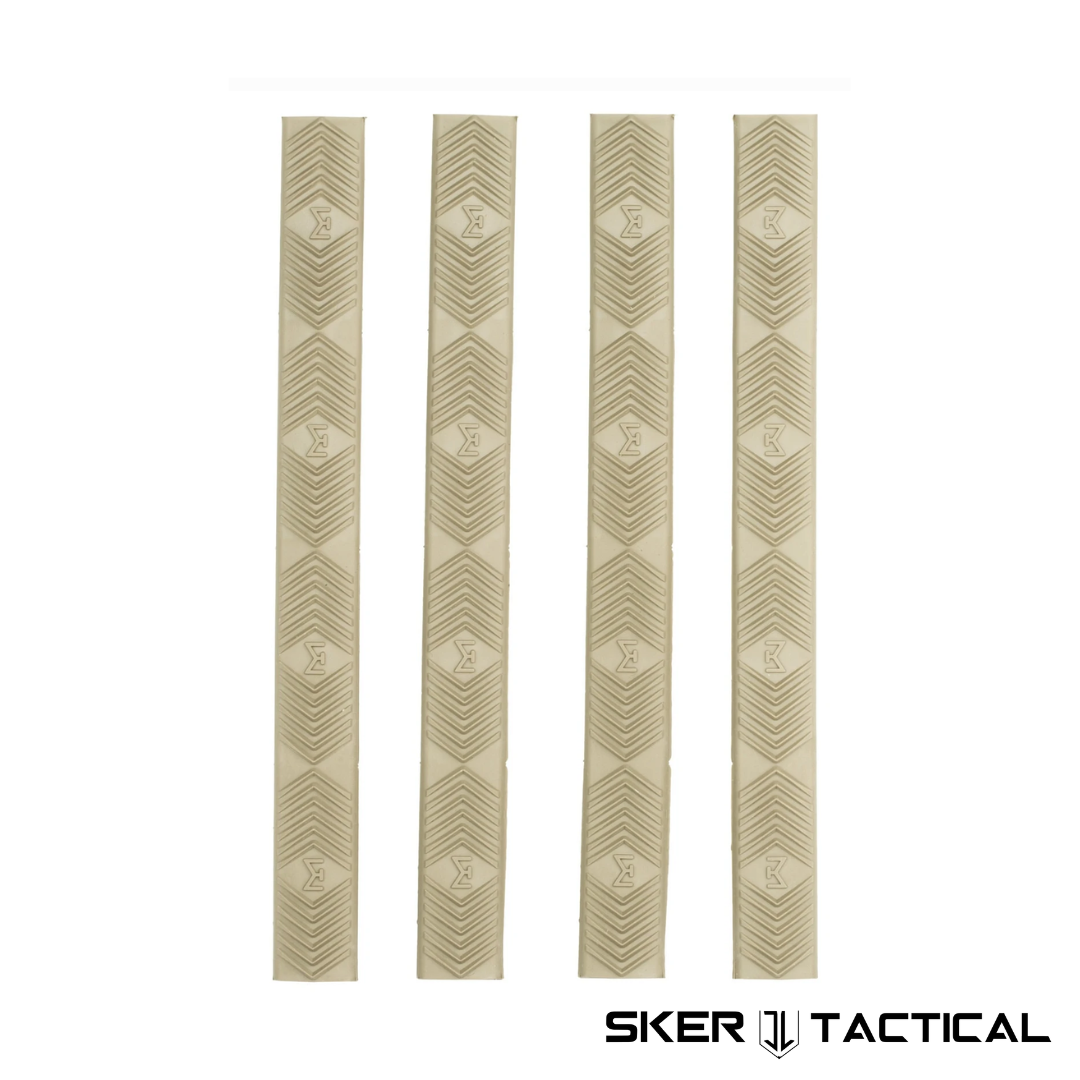 Tan Wedgelock M-LOK Rail Covers