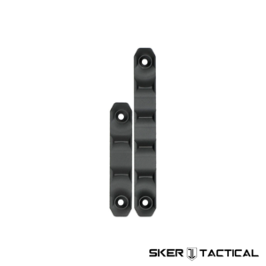 Grooved M-LOK Rail Covers in 3 Slot Long and 2 Slot Short Version