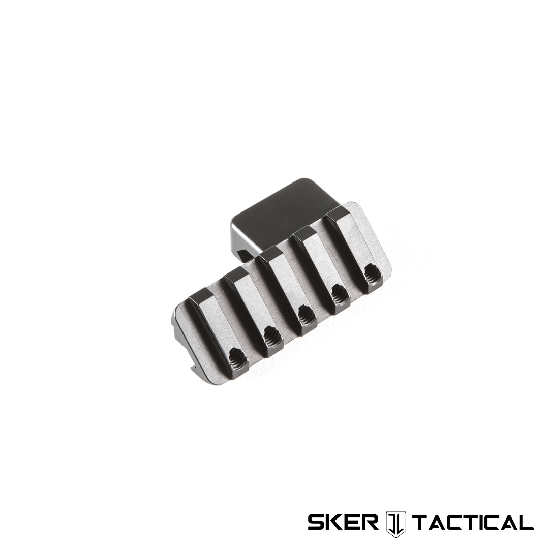 45° Adjustable Offset Picatinny Rail Mount Rear Position