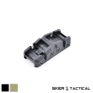 Picatinny Dual Ramp Button Mount