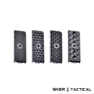 M-LOK Wire Guide Mount in Lined, Dots, Knurled, and Dimpled Patterns