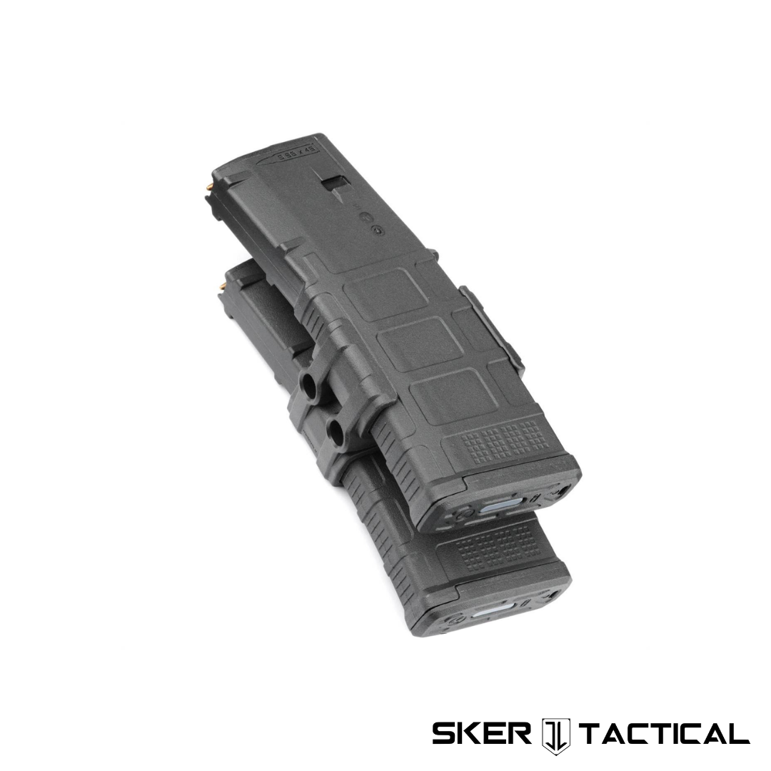 AR PMAG Coupler Holding Magazines