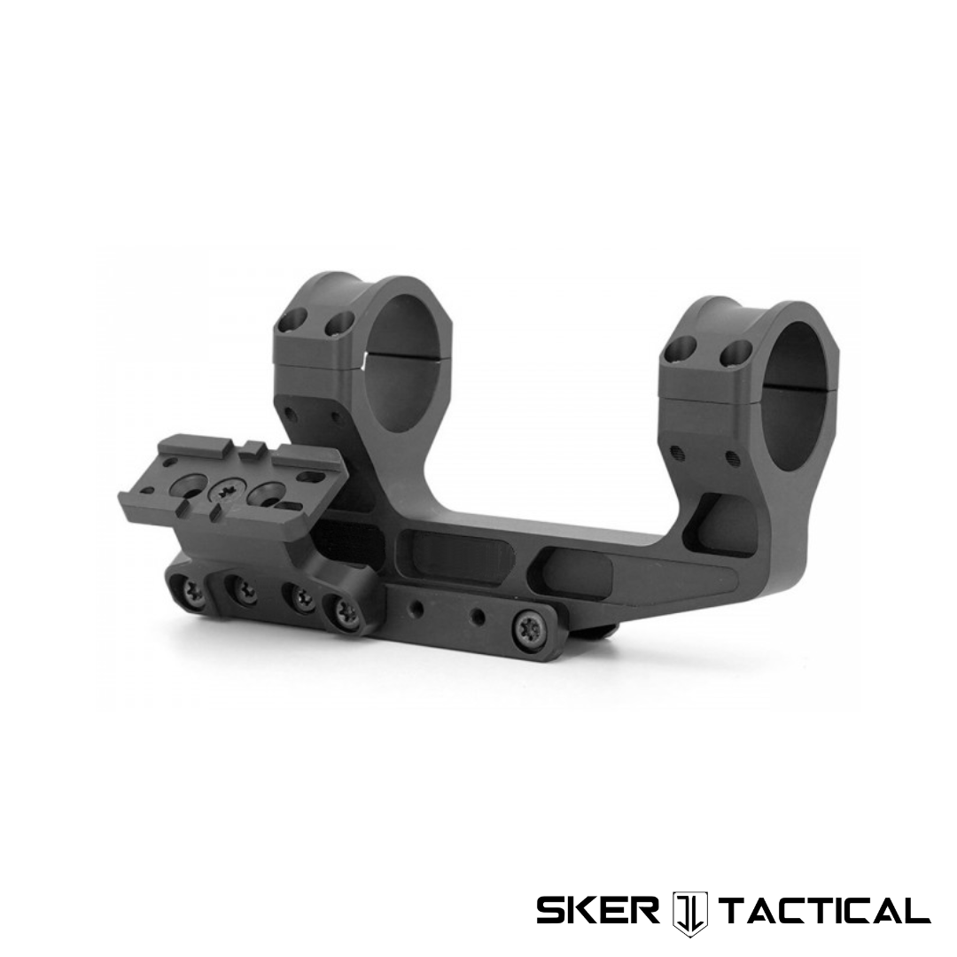 Alpha Series MOD O Offset Sight Mount on Scope Mount
