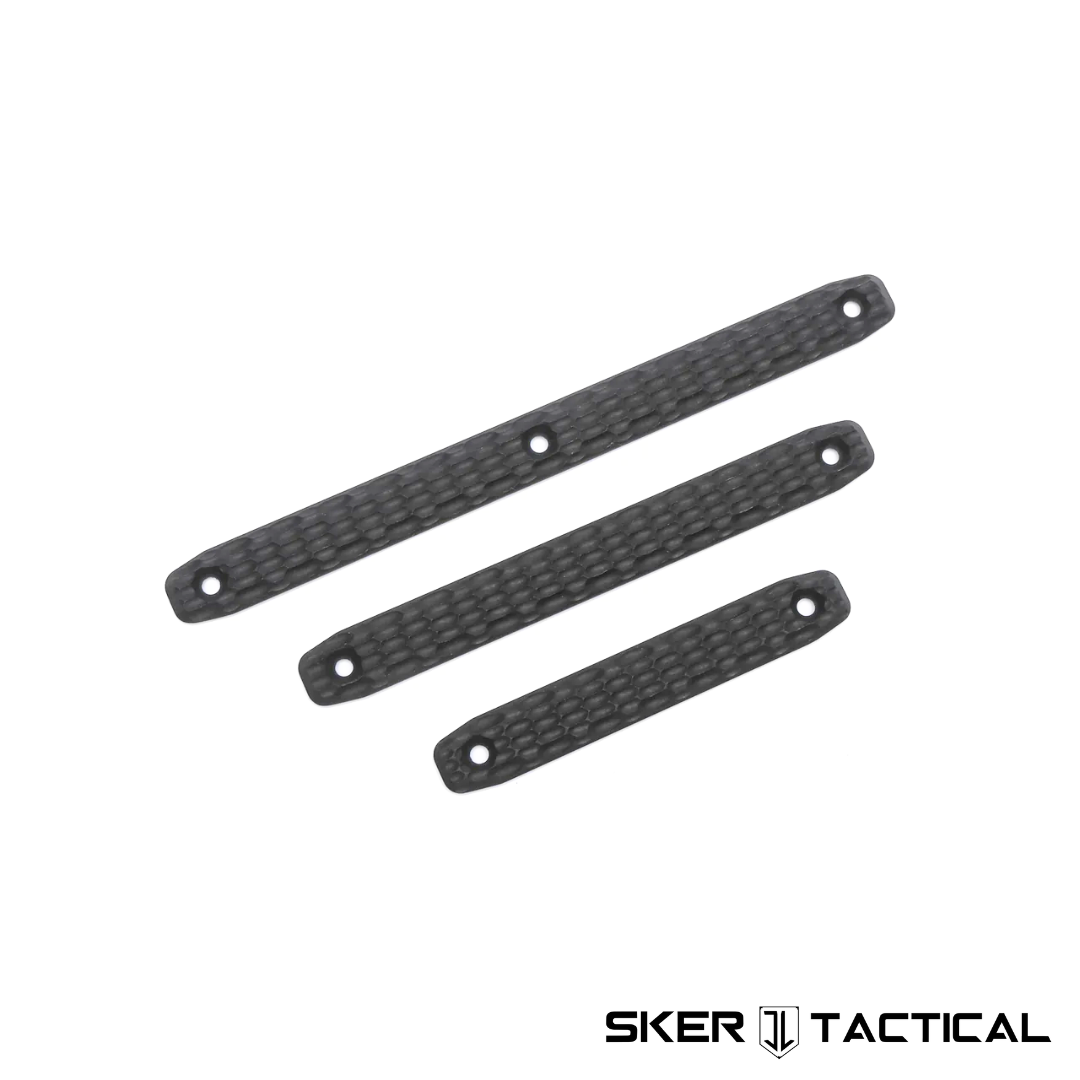 Black G10 M-LOK Covers