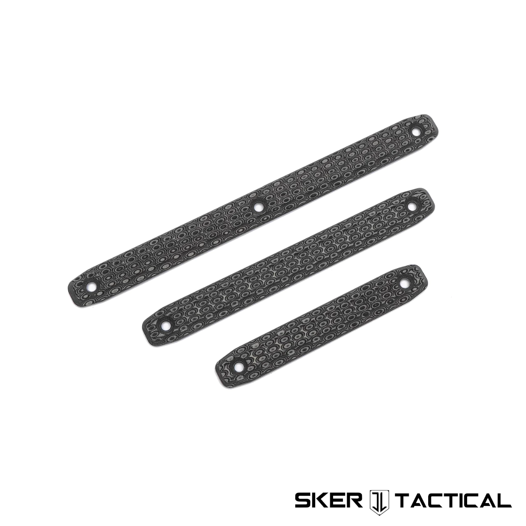 Gray G10 M-LOK Covers