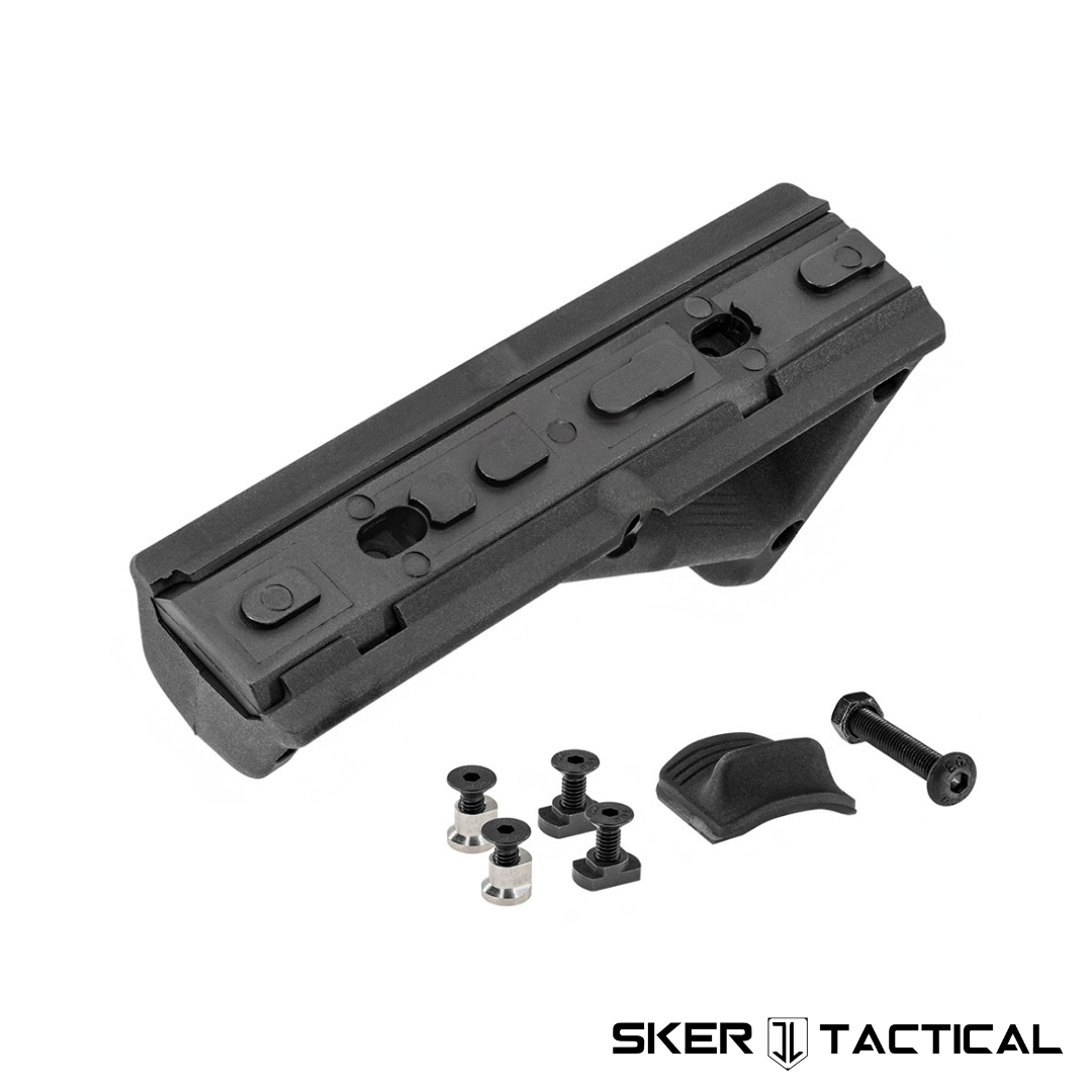 AFG V7 Hybrid M/P/K Grip for M-LOK, Picatinny, and Keymod Under Side