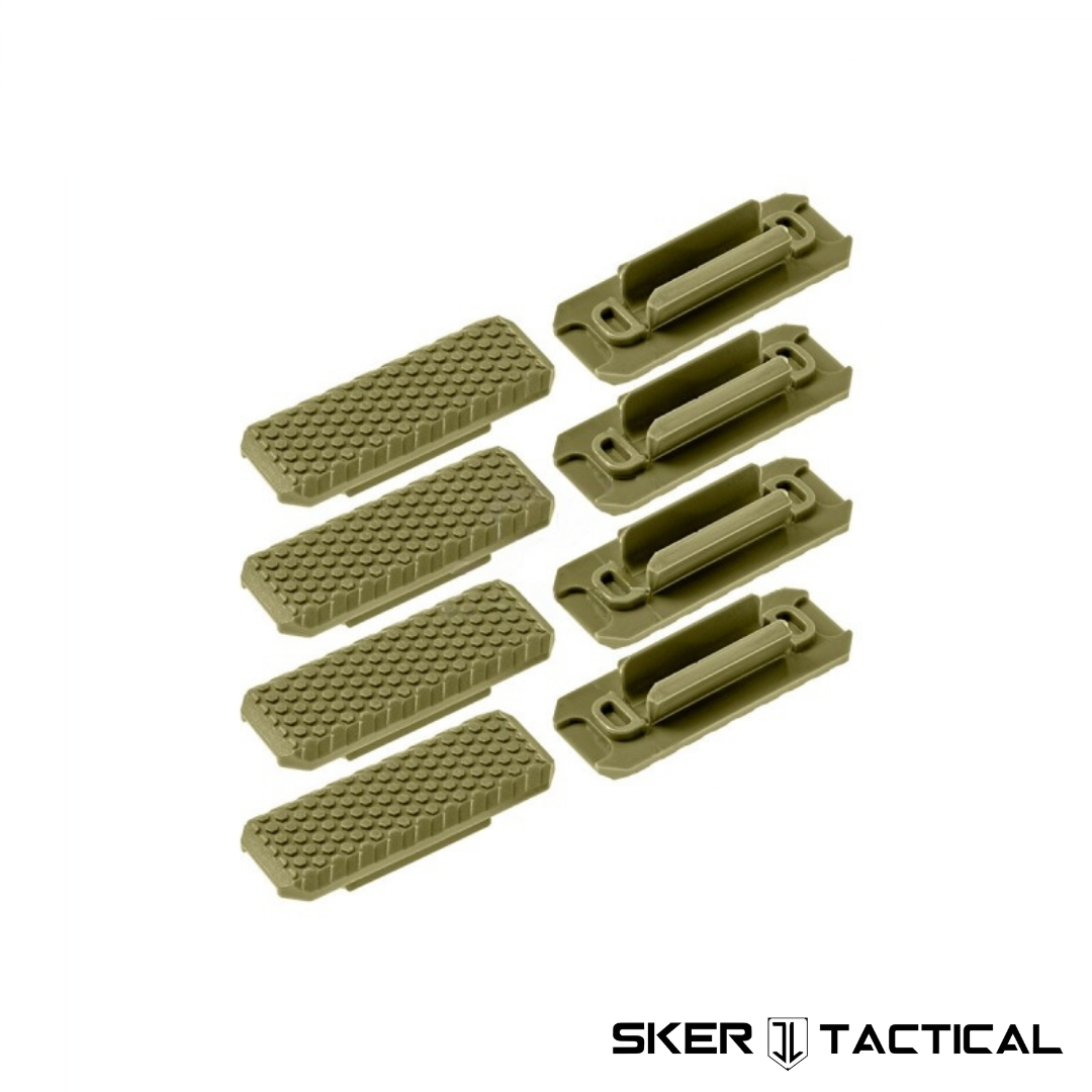 Tan Dots M-LOK Snap Ins