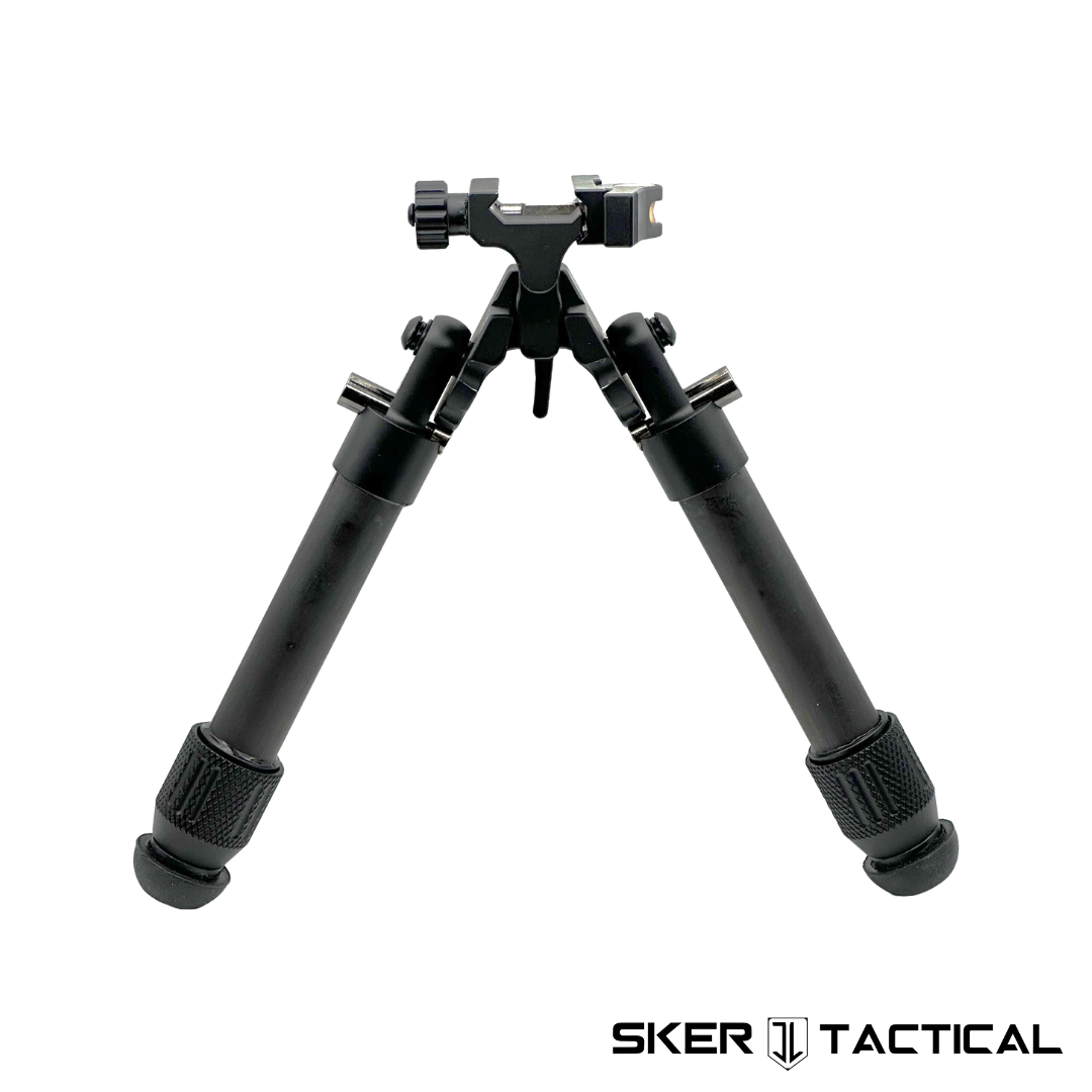 Delta Carbon Fiber Bipod Front Angle