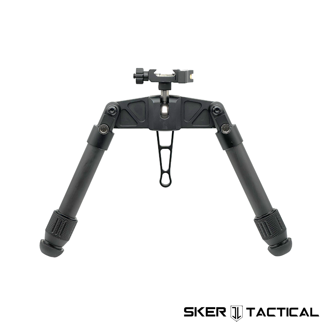 Foxtrot Carbon Fiber Bipod Front Angle