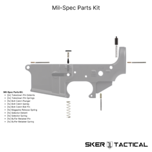 Mil-Spec AR-15 Lower Parts Kit