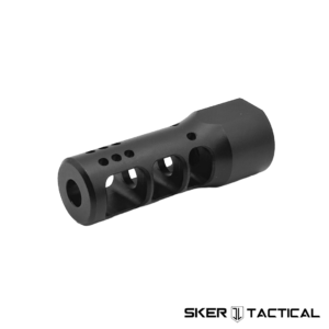 MOD 2 Triple Port 5.56 AR-15 Muzzle Brake Front