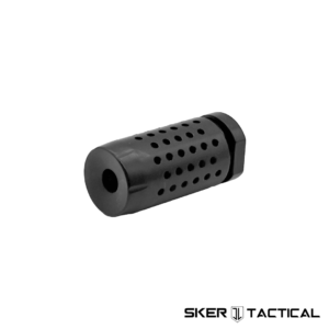 MOD 3 Micro Ported 5.56 AR-15 Muzzle Brake Front