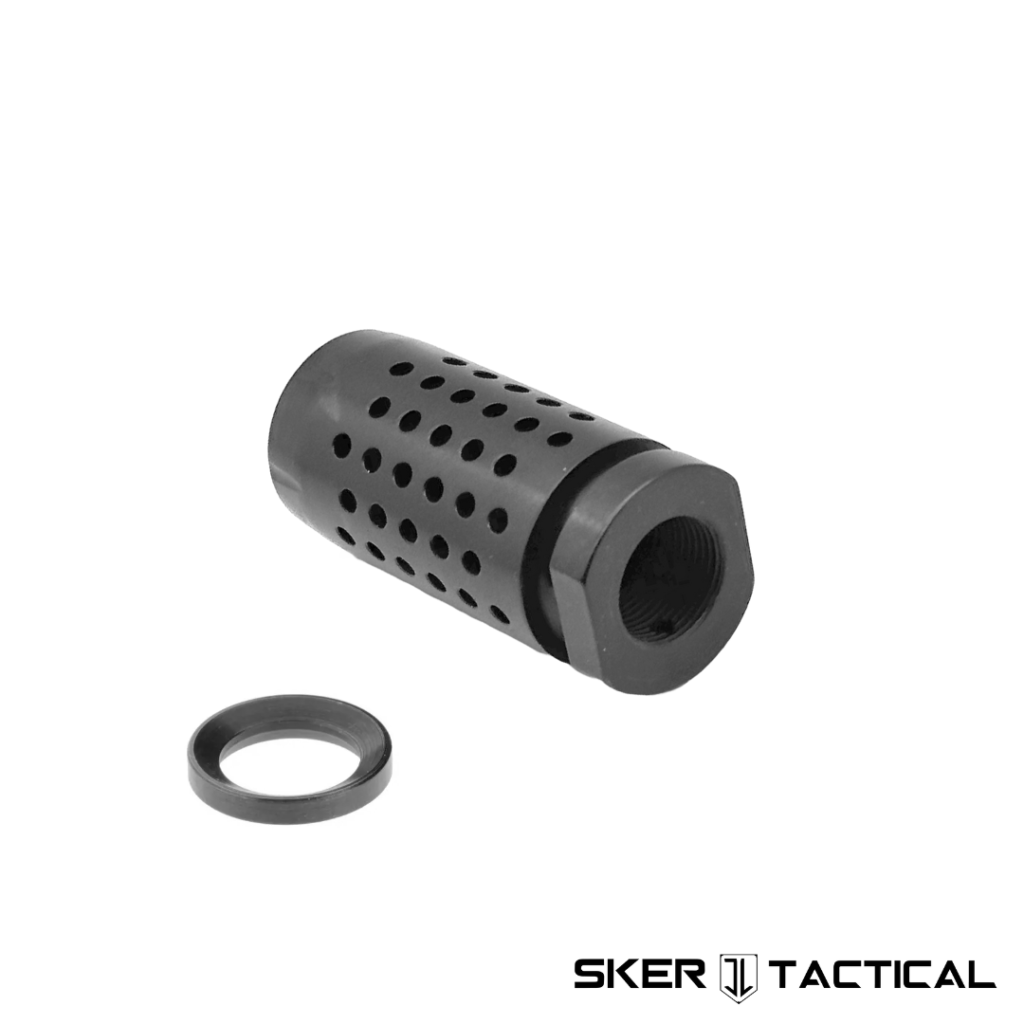 MOD 3 Micro Ported 5 56 Muzzle Brake SKER Tactical MOD 3 Micro Ported 5 56 Muzzle Brake SKER Tactical