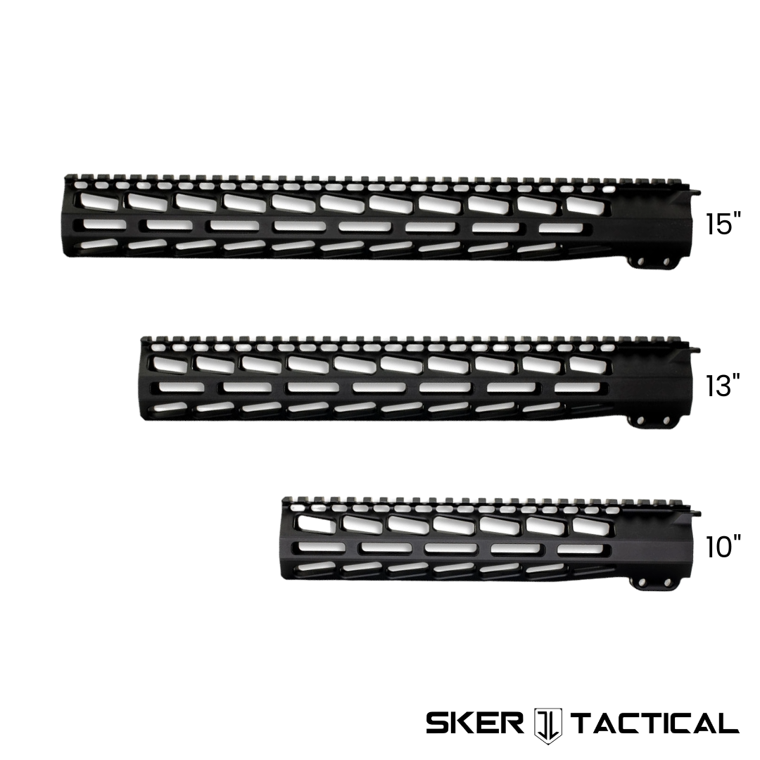 Alpha Deluxe AR-15 Handguards with sizes