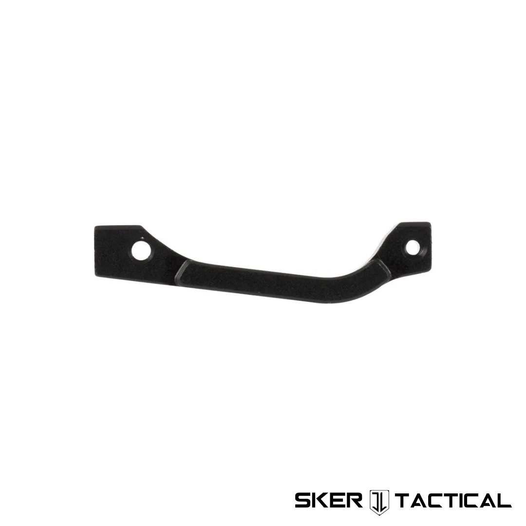 Skeletonized AR-15 Billet Trigger Guard Side Angle