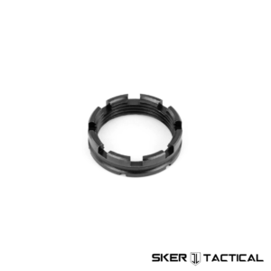 Enhanced Lightweight AR-15 Castle Nut