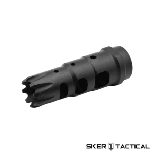 MOD 6 Triple Port 5.56 Muzzle Brake Front