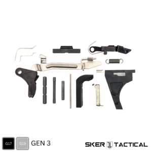 Extended Lower Parts Kit for Glock G17 / G19 Gen 1-3