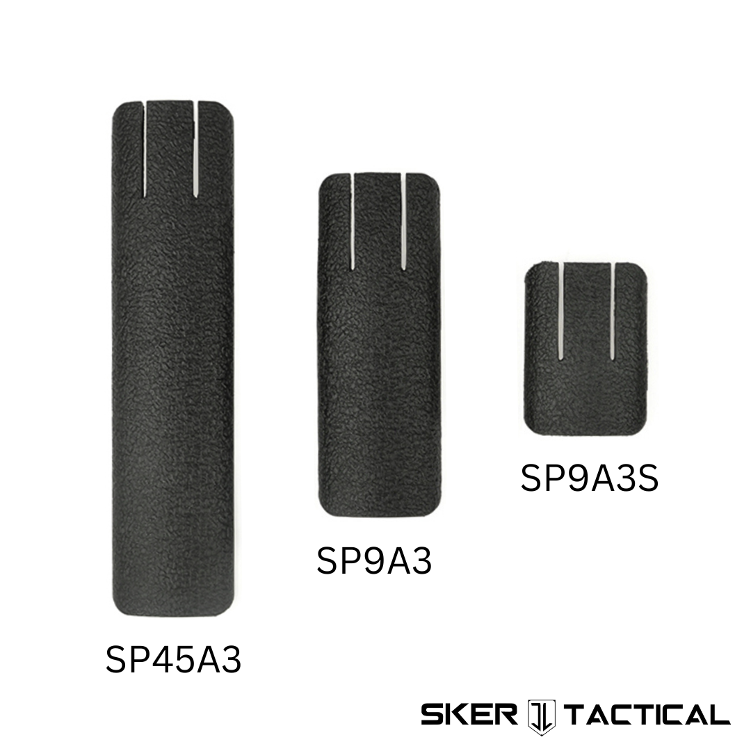 Black Stribog Rail Cover Size Chart