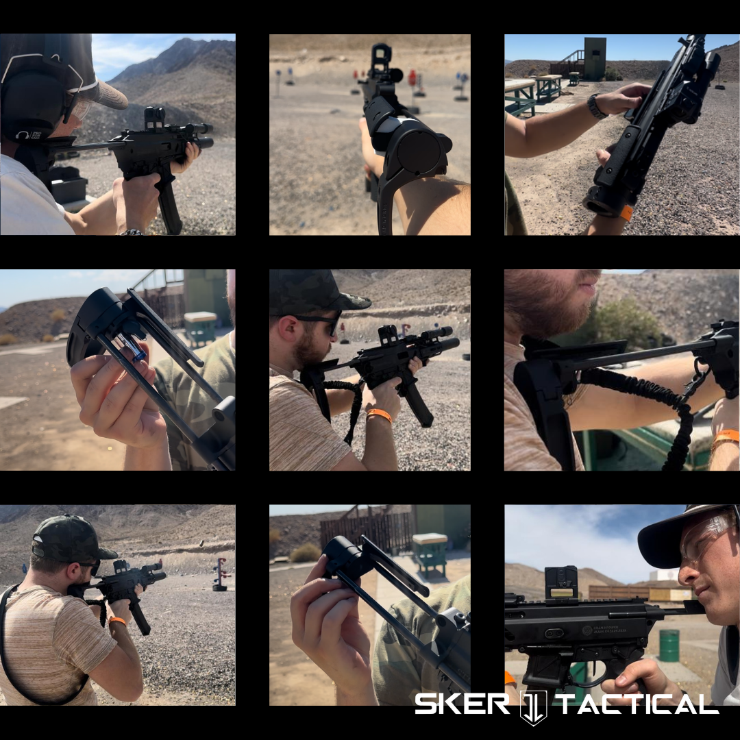 Stribog STACR Cheek Rest - KES in Use