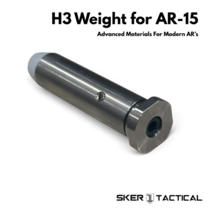 H3 Buffer Weight Compatible with Partisan Disruptor, LAT Trigger, AS Designs ARC Fire, Atrius Development Group FRS Selector, Hoffman Super Safety, KABUTO Reset Module
